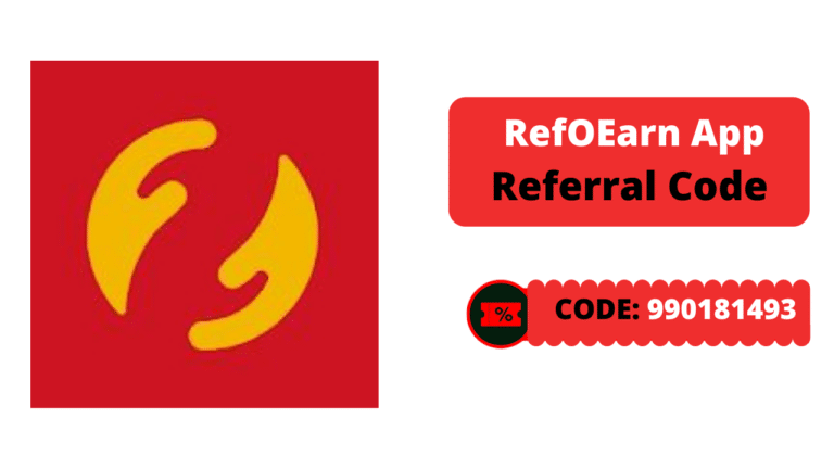 RefOEarn App Referral Code