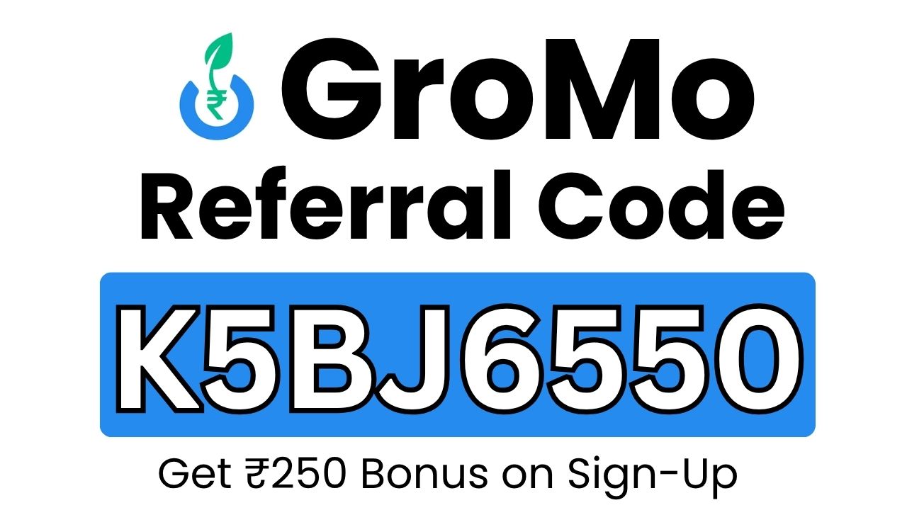 GroMo App Referral Code