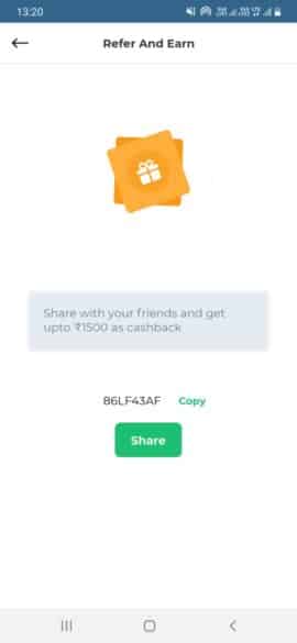 PayMe India App Referral Code