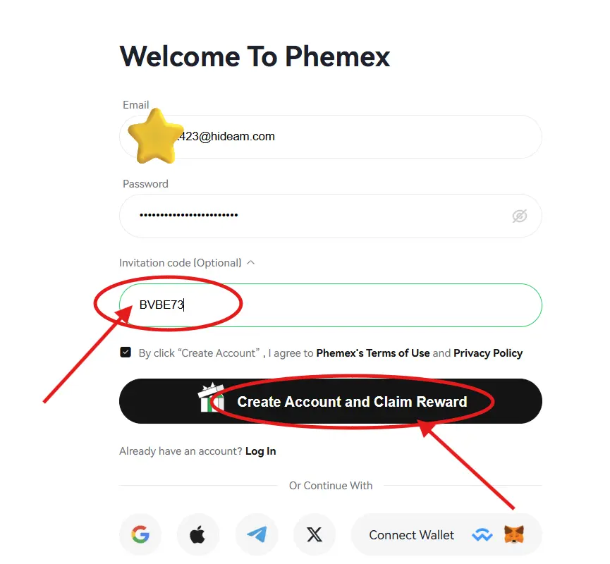 How to Use the Phemex Invitation Code