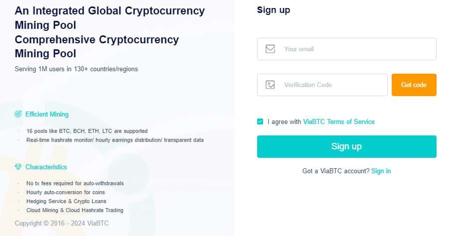 ViaBTC App Referral Code is (788553) Earn 0.2% Of Your Friend’s Mining Income