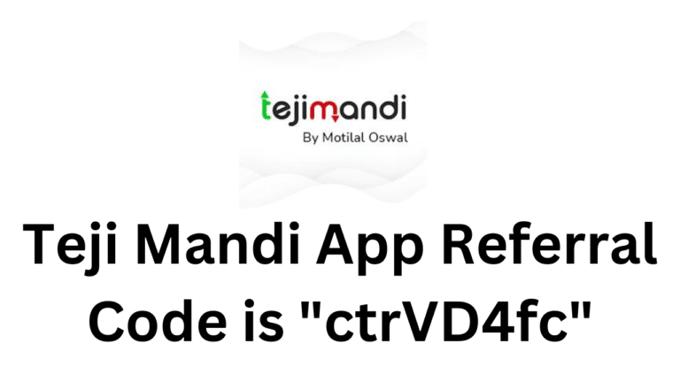 Tej Mandi App Referral Code