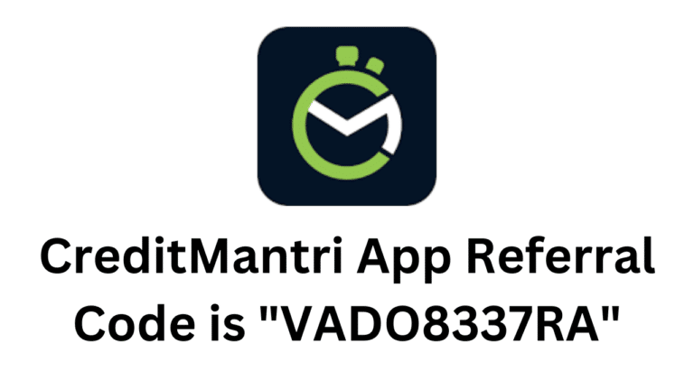 CreditMantri App Referral Code