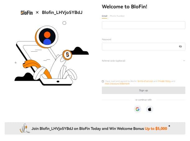Blofin Exchange Referral Code (mNbmMf) – Welcome Bonus Up To $5000!