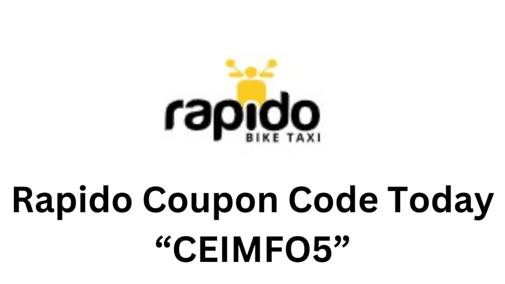 Rapido Coupon Code Today