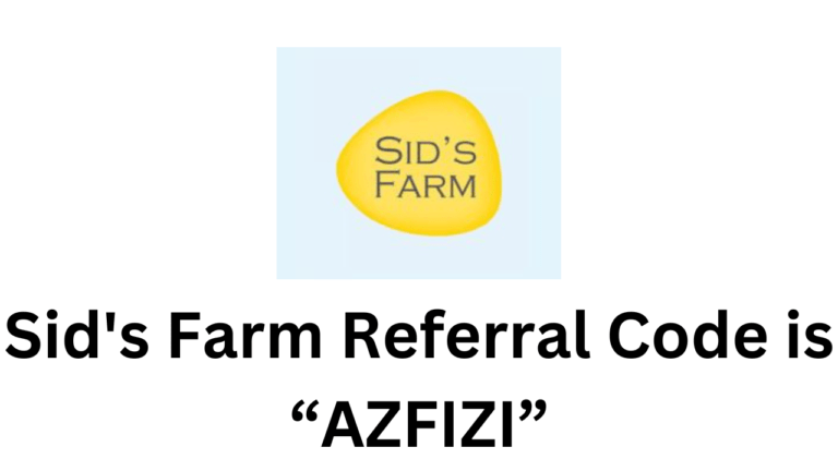 Sid’s Farm Referral Code