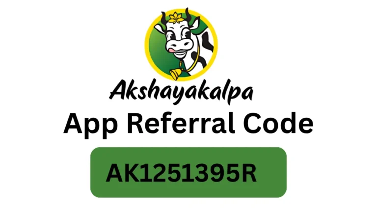 Akshayakalpa App Referral Code AK1251395R Get 250Rs Cashback