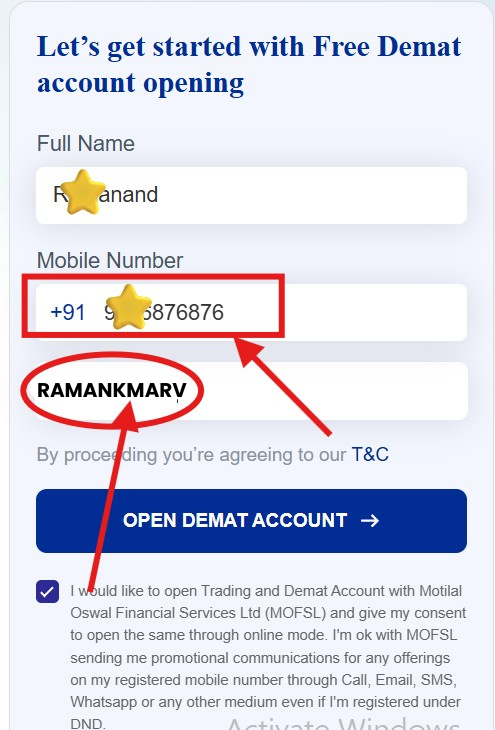 Step-by-Step Guide to Register and Use Motilal Oswal Invite Code for Free Account Opening
