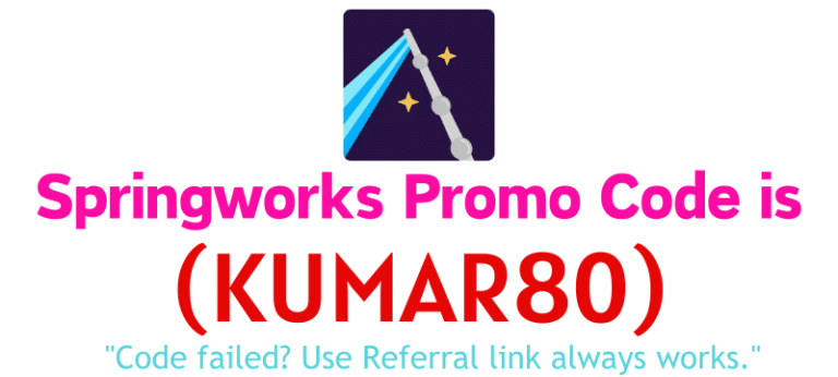 Springworks Promo Code (KUMAR80) get 70% Discount On Your Plan Purchase.