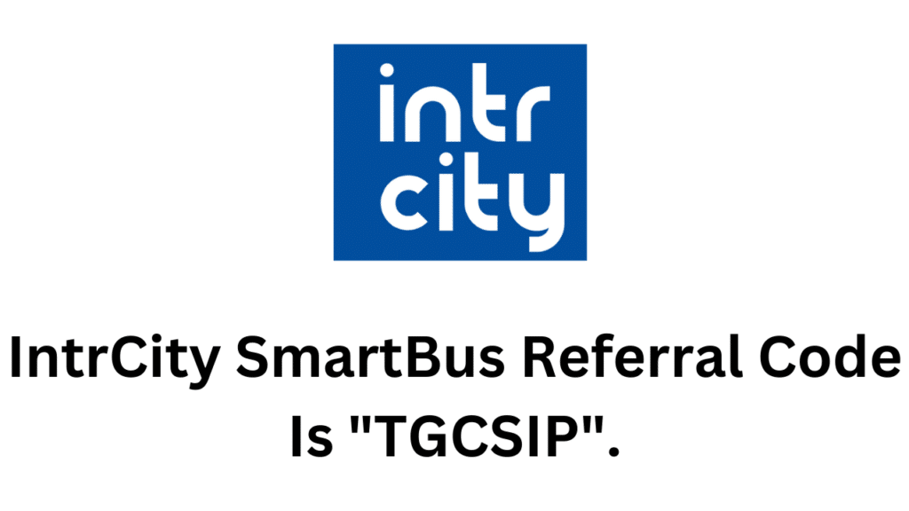 IntrCity Smartbus Referral Code (TGCSIP) Flat ₹600 Off