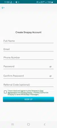 Snapay App Referral Code (A68Z9SSA) Get ₹50 As a Signup Bonus!