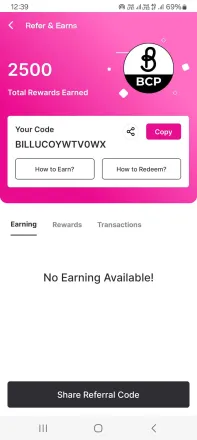 Billu Care Referral Code | Earn Up To 1000 Billu Cash Points!