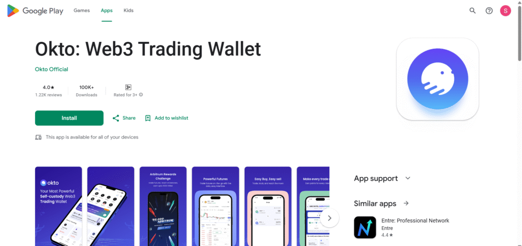 Okto Wallet Referral Code "iVRz3s" – Get $100 Bonus + 30% Off on Trading Fees