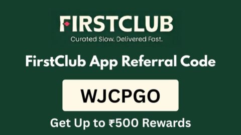 FirstClub App Referral Code