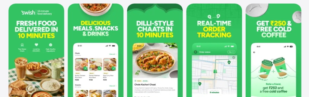 Fresh Food Deliver By Swish