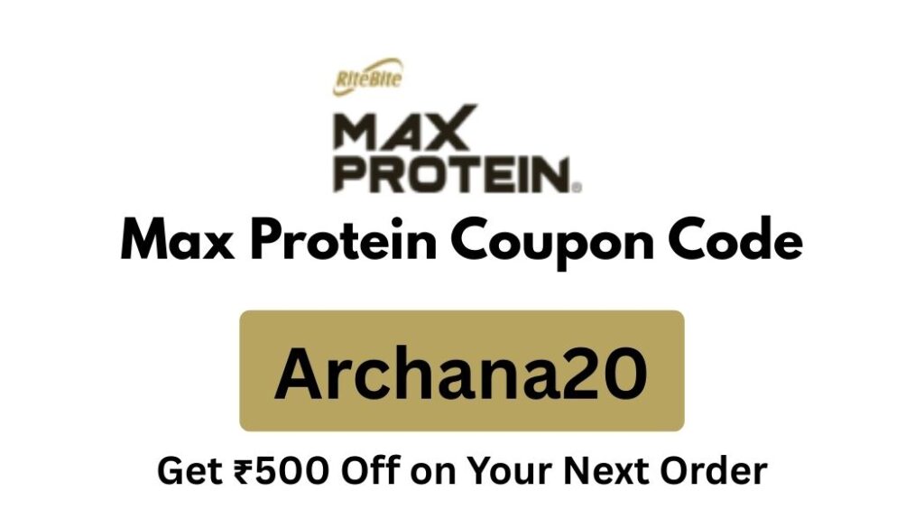 Max Protein Coupon Code 