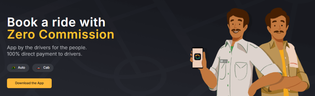 Namma Yatri - Book a ride with Zero Commission