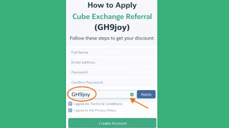 Cube Exchange Referral Code