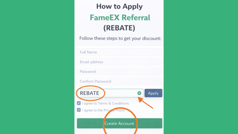 Fameex Referral code