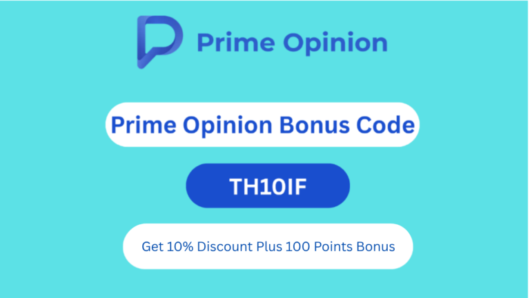 Prime Opinion Bonus Code