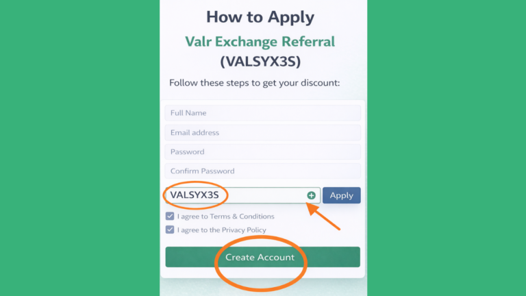VALR Exchange Referral Code