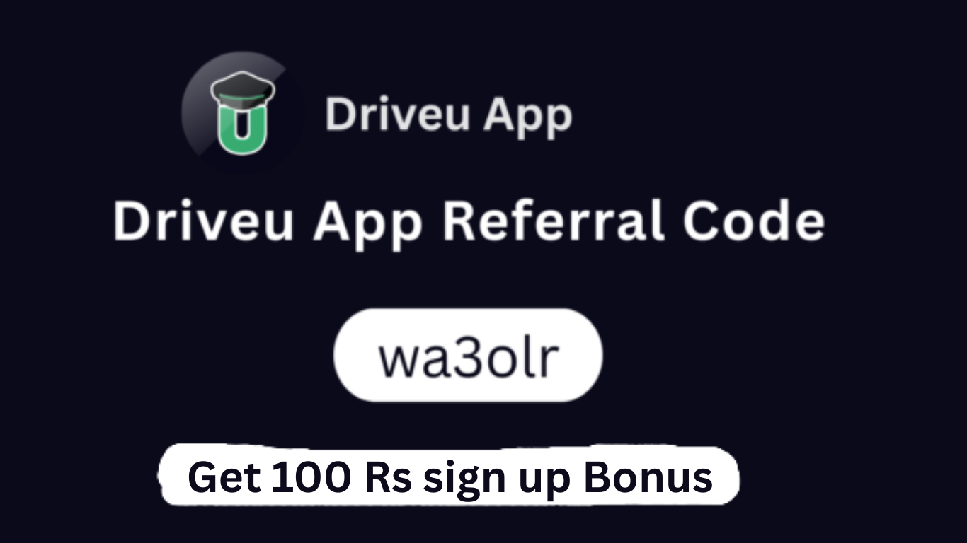 driveu app referral code