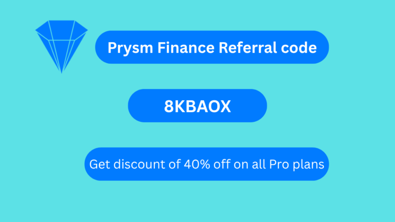 Prysm Finance Referral code