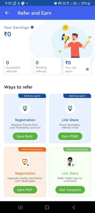 PayNearby App Referral